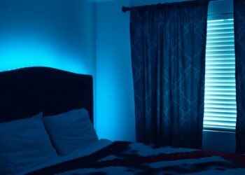 white pillow on bed near window