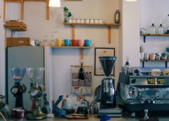 several assorted kitchen appliances